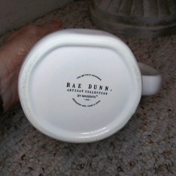 Rae Dunn "Dad Fuel" Oversized Ivory & Black Coffee Mug - Picture 6 of 7